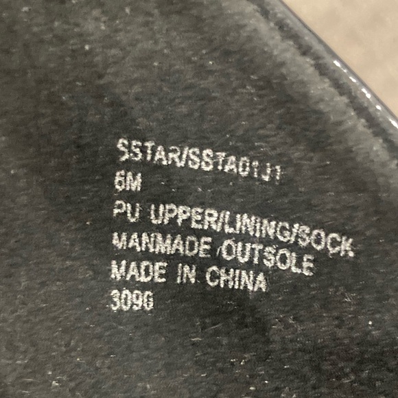 Madden Girl Womens Star Block Heel Sandals Black NEW size 6 - Picture 7 of 7